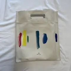 Paul Smith ポールスミス トートバッグ アートペイント キャンバス