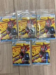 ウルトラマンオメガ　プロモーションカード　ウルサマ2025 5枚セット 新品