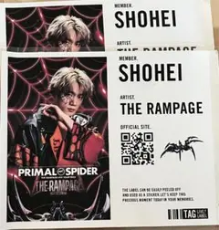 ランペ缶 TheRAMPAGE PRIMAL SPIDER 浦川翔平