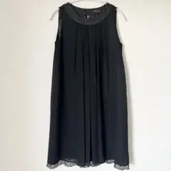COMME CA ISM コムサイズム　ワンピース　ノースリーブ　レース L