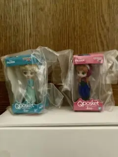 Qposket Frozen エルサ アナ フィギュアセット