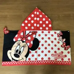 ミニー　フード付きタオル１