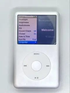 iPod classic 第6世代 120GB 銀　シルバー