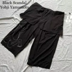 希少美品✨ ヨウジヤマモト Black Scandal ヌードプリント 18AW