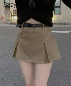 SHEIN プリーツ　ミニスカート