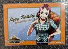 ワンピース 麦わらストア バースデー ブロマイド ベルメール