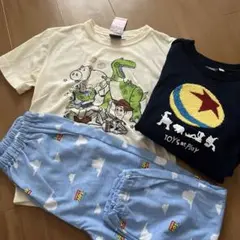 新品　トイストーリー　半袖　パジャマ　上下セット　120 3点セット