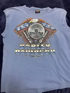 ビンテージ　ハーレーダビッドソン　ノースリーブ