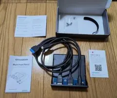 独GRAUGEAR製USB3.2Type-C USB3.0パネル G-MP01