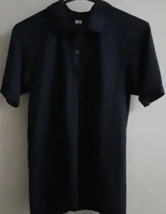 ユニクロ UNIQLOドライEXポロシャツ（半袖) Sサイズ 黒