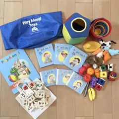 DWE プレイアロング DVD、CD、おもちゃ、非売品 積み木付き