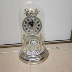 【新品未使用】CITIZEN　置時計　ガラスドーム　タイムランド　天使　クォーツ 新品未使用】CITIZEN 置時計 ガラスドーム タイムランド 天使