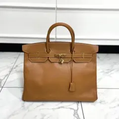 HERMES エルメス バーキン40 アルデンヌ キャラメル