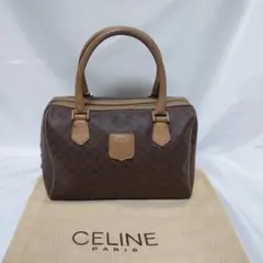 CELINE マカダム柄 ミニハンドバッグ