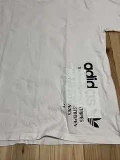 adidas ホワイト Tシャツ XOサイズ 大きめ