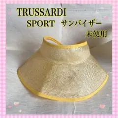 [タグ付き未使用] トラサルディ スポーツ サンバイザー 黄色