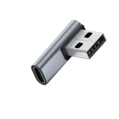 USB 変換アダプタL字型 Type C to USB A 3.1