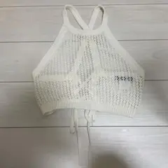 【ダブルクローゼット】レディース ビスチェ ニット生地 オールシーズン