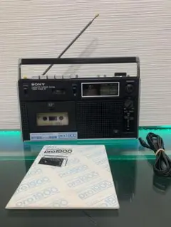sony cf-1900 カバー付き　動作品 Yahoo!オークション - SONY CF-1900昭和レトロ ラジカセ 動作品