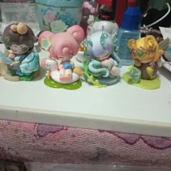 ファンタジーキャラクター フィギュア 4体セット
