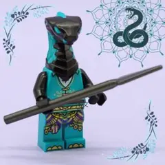 レゴ正規品アレンジ　コブラの戦士のミニフィグ