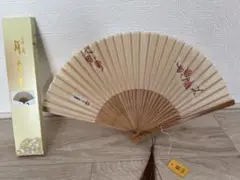 扇子 竹久夢二 高級シルク扇子 野いちご