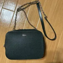 ラコステ ショルダーバッグ グリーン 新品未使用