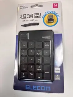 ELECOM 超薄型 無線テンキー TDP019BK