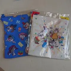 志摩スペイン村　パルケエスパーニャ ゲーム景品　キャラクター巾着