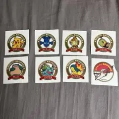 ポケモンパン　デコキャラシール　10年記念