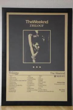 ザ・ウィークエンド　The Weeknd　ポスター　額付き
