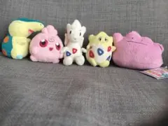 ポケモン ミニぬいぐるみ5体セット