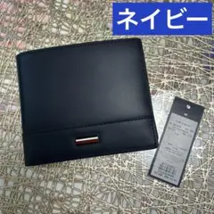 TOMMY HILFIGER ブラック二つ折り財布 新品タグ付き