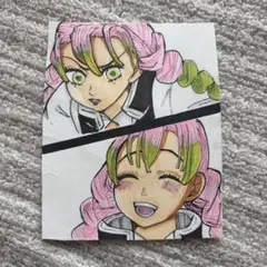 鬼滅の刃　甘露寺蜜璃のイラスト