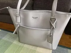 ケイトスペード トートバッグ グレー