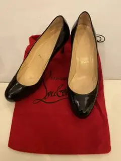 クリスチャンルブタン パンプス 黒