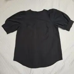 ダークエンジェル ラウンドネック パフスリーブブラウス