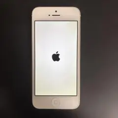 ジャンク Apple iPhone 5 シルバー 本体