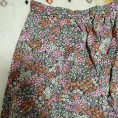 vintage 花柄　スカート　USA古着