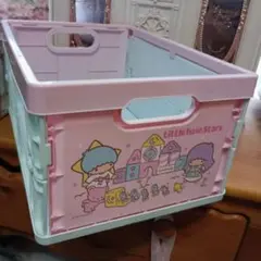 値下げ！サンリオキキララ折り畳みコンテナ中古