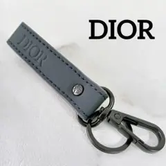 Dior　キーリング　キーホルダー　レザー　ノベルティ　非売品　レア