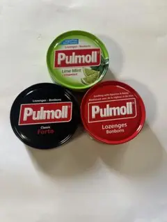 Pulmoll キャンディ　空き缶3個セット