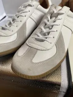 超美品GERMAN TRAINER 27,5ジャーマントレーナーレザースニーカー
