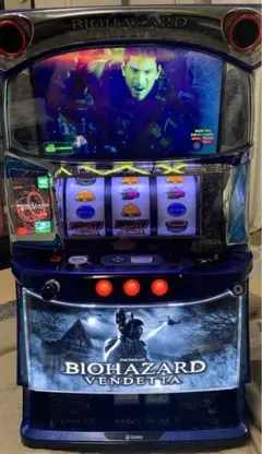 最終値下げ！オートプレイ付き！BIOHAZARD VENDETTAスマスロ実機！ スマスロ Lバイオハザード ヴェンデッタ 実機 高性能で最高峰