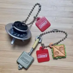 コールマン キャンプグッズマスコット2 セット ガチャガチャ カプセルトイ