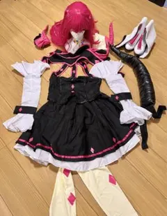 FGO　エリザベート・バートリー　コスプレ衣装&ウィッグ&武器　フルセット FGO エリザベート・バートリー シンデレラ コスプレ衣装 『Fate