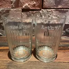 希少　戦前グラス　ペア　昭和レトロ