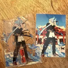 青の祓魔師 奥村燐 アクリルスタンド 購入特典 ブロマイド　神田明神