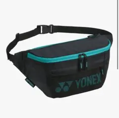 YONEX ウエストバッグ BAG2335B ブラック/ターコイズ
