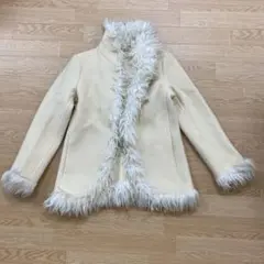 0450 agnes b コート 1サイズ クリーム色